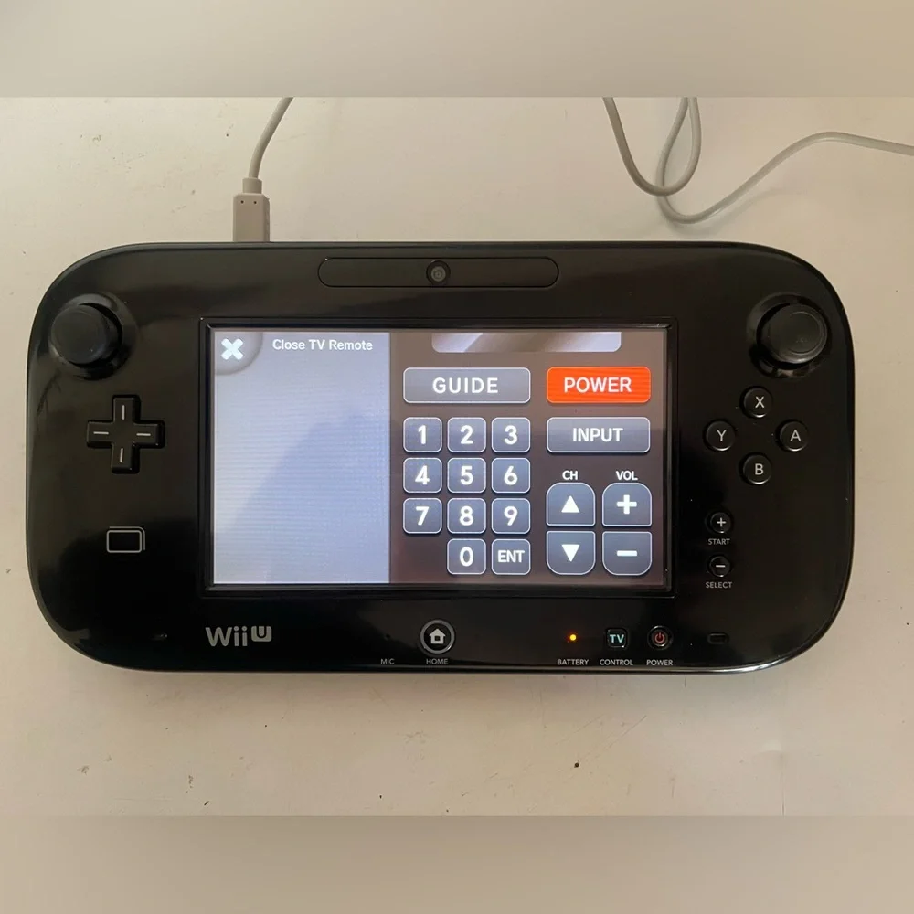 Nintendo WII U Gamepad Console Only WUP -010 Power Supply Stylus Conditions